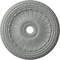 Ekena Millwork Viceroy Ceiling Medallion (Fits Canopies up to 4 7/8"), 35 1/8"OD x 4 7/8"ID x 2 1/2"P, Primed White CM35VI - alternate 1